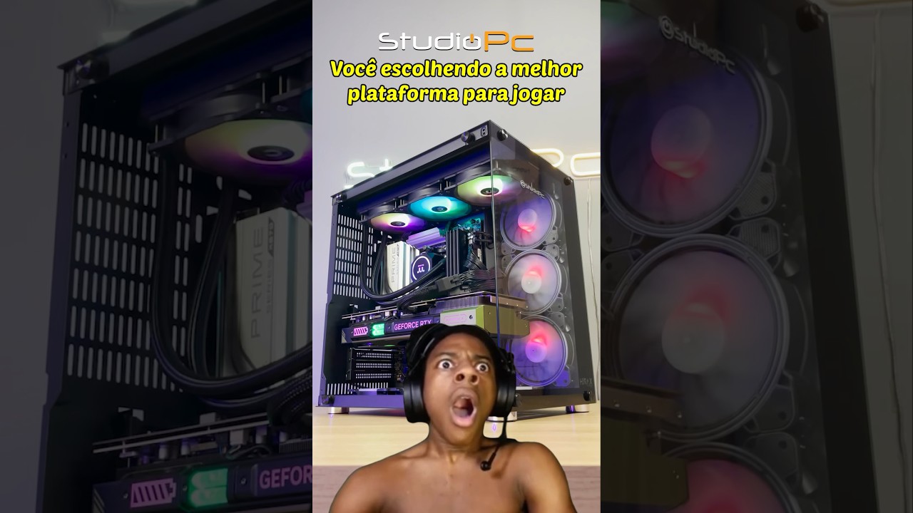 ⚡️Jogue GTA 5 como o paulinho o loko com um Pc StudioPC #pc #gtarp #gamer  #csgo #pcgamer #gta5 